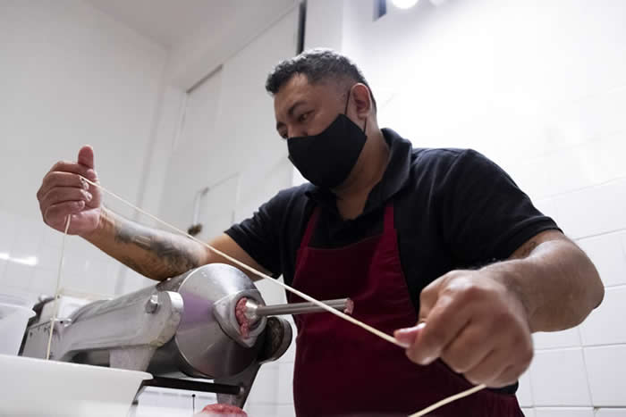 Carniceria preparación chorizo